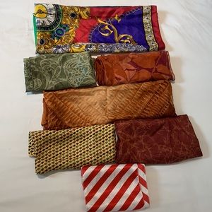 Vintage Silk Scarves